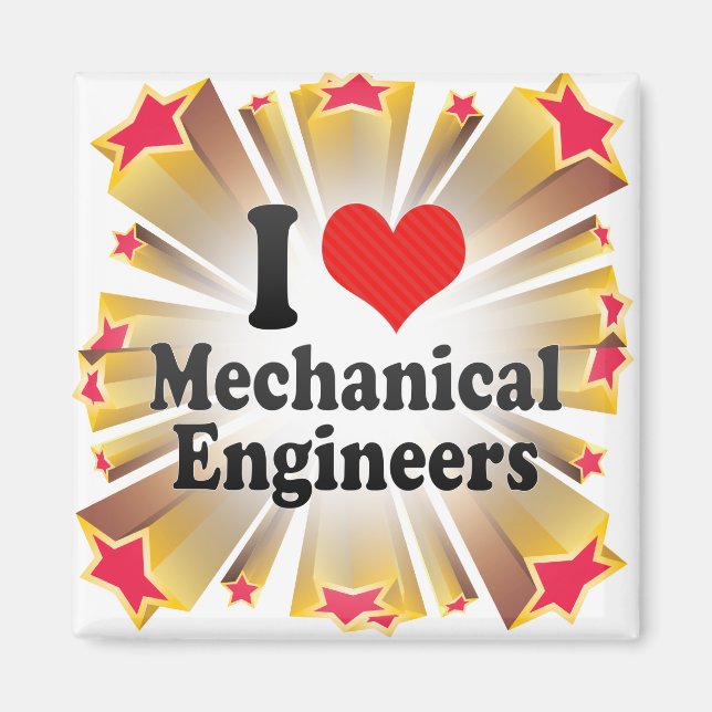 I Maschinenbauingenieure der Liebe Magnet (Vorne)