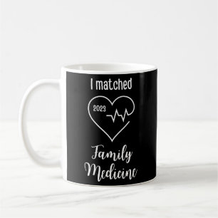 I Matched Family Medicine Heart 2023 Medical Match Kaffeetasse