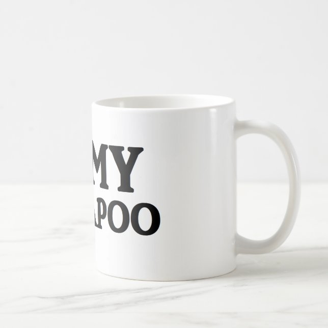 ♥ I mein Cockapoo Kaffeetasse (Rechts)