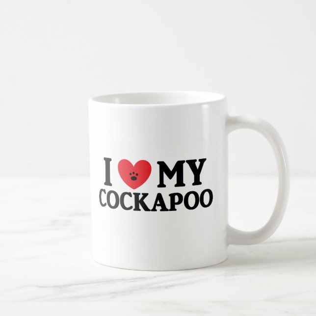 ♥ I mein Cockapoo Tasse (Rechts)
