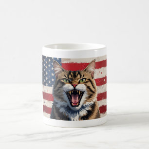 I Meow for Freedom - Patriotic Cat Tasse