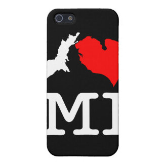 I ♥ MI (i-Herz Michigan) iPod-/iPhonekasten Schutzhülle Fürs iPhone 5