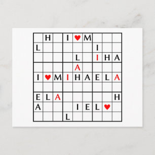 I ♥ MIHAELA POSTKARTE