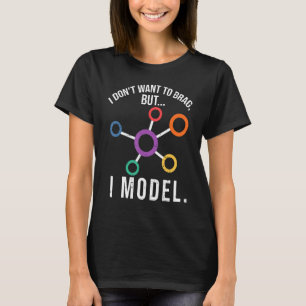 I Model Data Science Spaß Coding T-Shirt