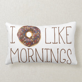 I mögen Krapfen Morgen Lendenkissen