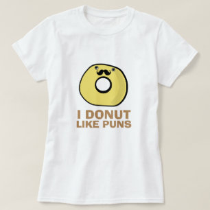 I mögen Krapfen Wortspiele T-Shirt