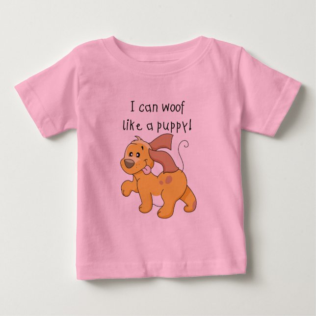 I mögen Schuss ein Welpen-T-Shirts und Geschenke Baby T-shirt (Vorderseite)
