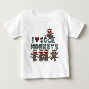 I Monkeys Liebe-Socke T-Shirts und Geschenke