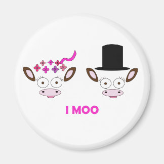"I Moo" Kuh Thema Bridal Magnet