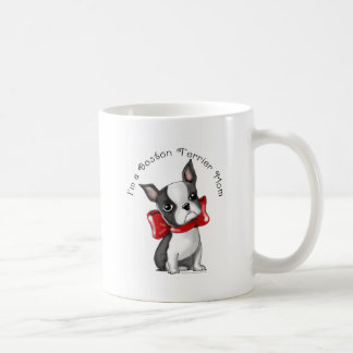 *I morgens ein entzückender Hund Bostons Terrier Kaffeetasse