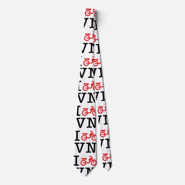 I Motorrad Vietnam Krawatte (Vorderseite)