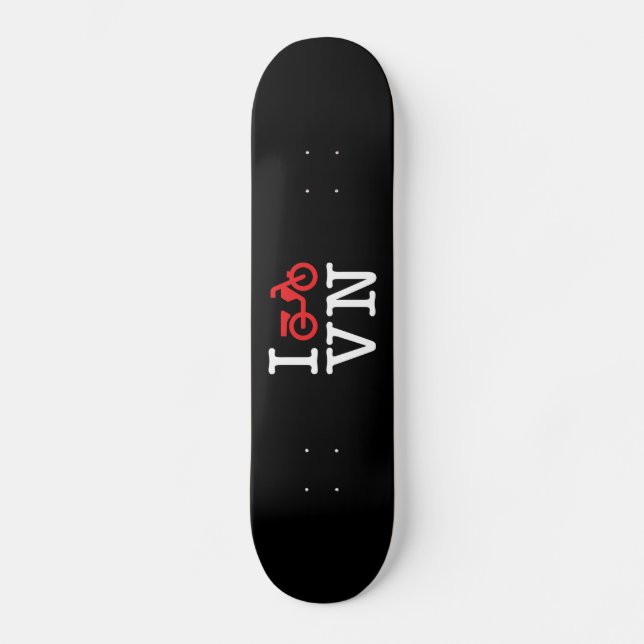 I Motorrad Vietnam Skateboard (Vorderseite)