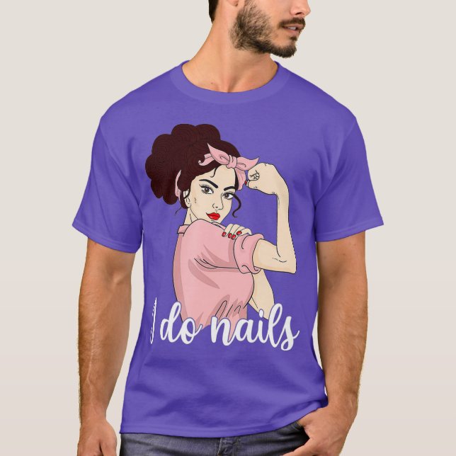 I nails nail tech T-Shirt (Vorderseite)