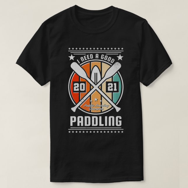 I Need A Good Paddling Premium  T-Shirt (Design vorne)