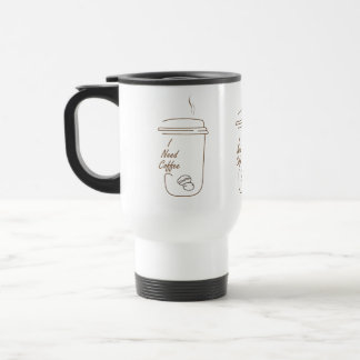 I Need Coffee Cute Doodle Mug Reisebecher