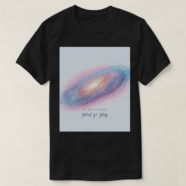 I Need Some Space – Funny Sarcastic Cosmic Aesthet T-Shirt (Design vorne)