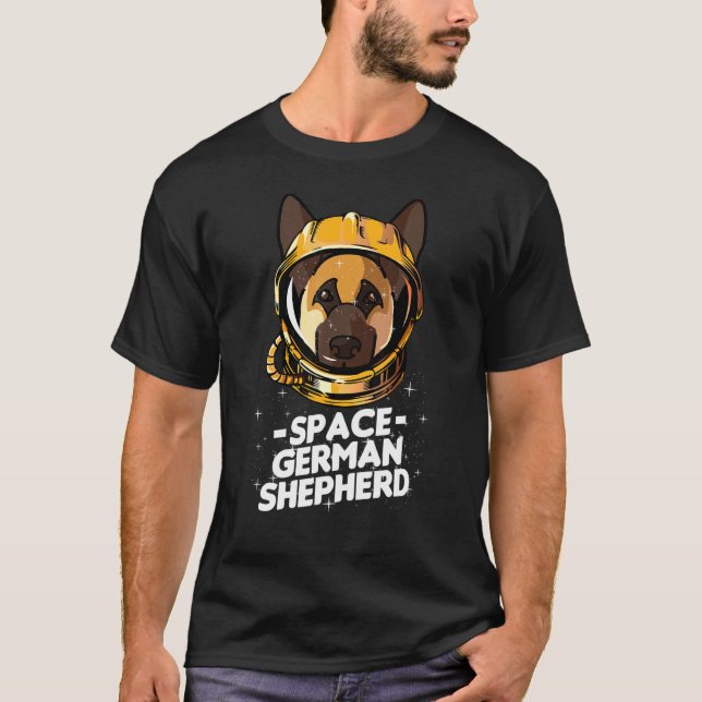I Need Some Space German Shepherd Love R T-Shirt (Vorderseite)