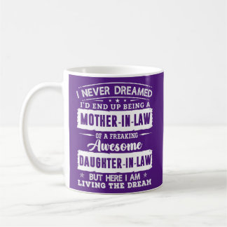 I Never Dreamed I'd Being A Mother in Law Kaffeetasse