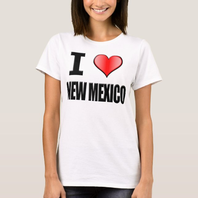 ♥ I New-Mexiko T - Shirt - Frauen (Vorderseite)