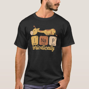 I Nickerchen Periodisch Funny Animal Nickerchen Pj T-Shirt