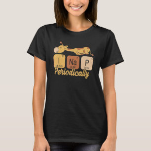 I Nickerchen Periodisch Funny Animal Nickerchen Pj T-Shirt