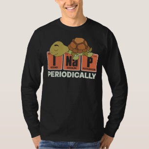 I Nickerchen Periodisch Niedlicher Ozean Tier Paja T-Shirt