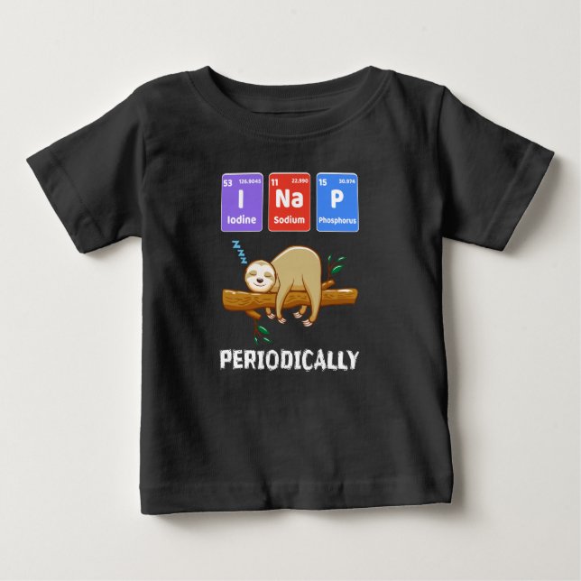 i Nickerchen regelmäßig Baby T-shirt (Vorderseite)