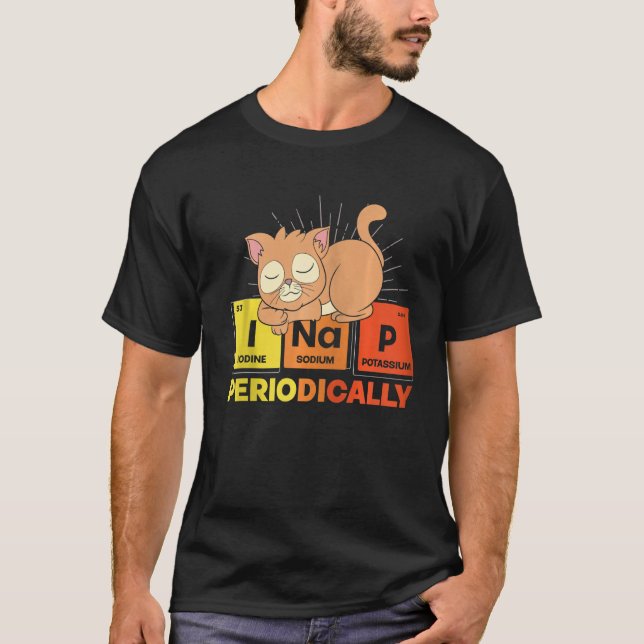 I Nickerchen Regelmäßig Tierfütterhalter Niedlich  T-Shirt (Vorderseite)
