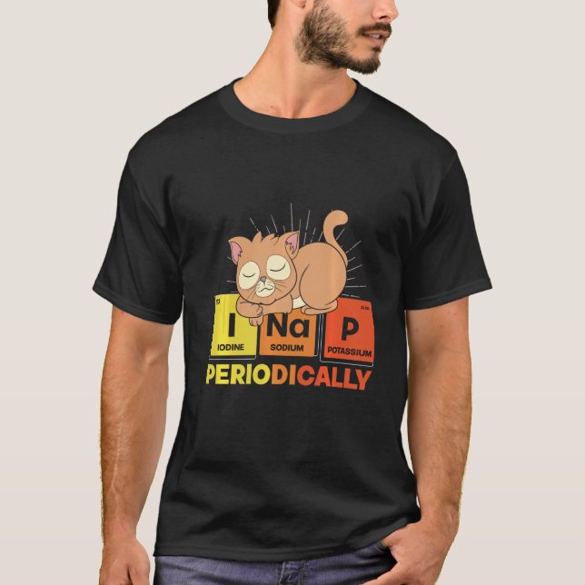 I Nickerchen Regelmäßig Tierfütterhalter Niedlich  T-Shirt (Vorderseite)
