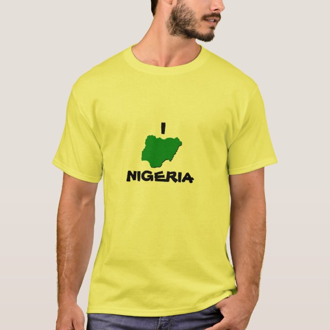 I ♥ Nigeria T-Shirt (Vorderseite)