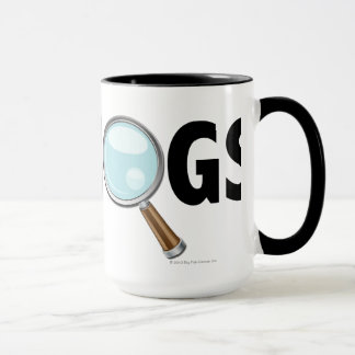 I nimmt Liebe Rot/Schwarzes in Beschlag Tasse