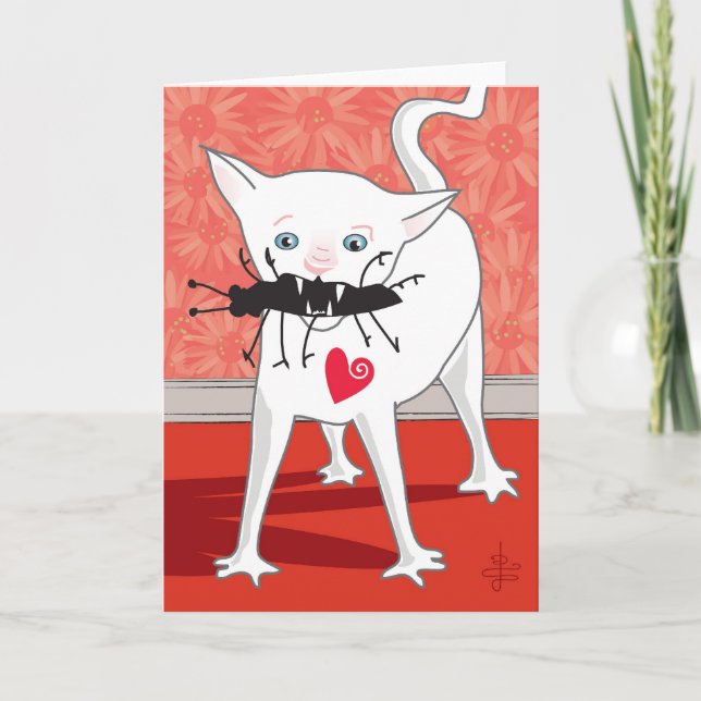 "I Nngh Yuh" (aus dem Cartoon The Pride)... Karte (Vorderseite)