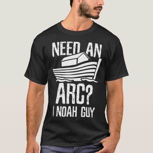 I Noah someone Humor T-Shirt (Vorderseite)