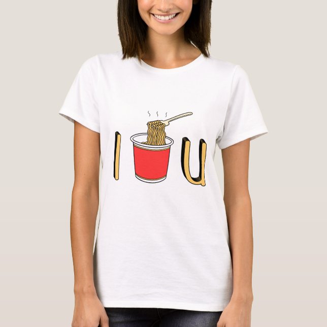 I Noodle You Funny Gift T-Shirt (Vorderseite)