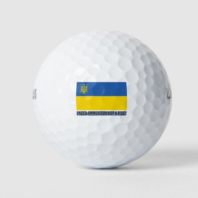 I-Not-Ammo Golfball (Vorderseite)