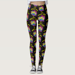 I NUR WIRKLICH LIEBE 80er Leggings