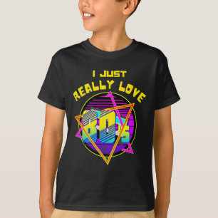 I NUR WIRKLICH LIEBE 80er T-Shirt