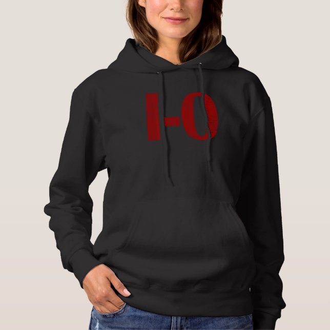 I O Paare Matching Ohio Sports Football Funny Fu Hoodie (Vorderseite)