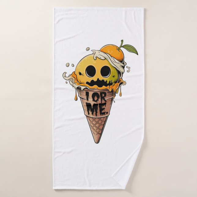 I ODER ME, niedlicher Eis Badhandtuch Set (Badehandtuch)