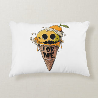 I ODER ME, niedlicher Eis Dekokissen