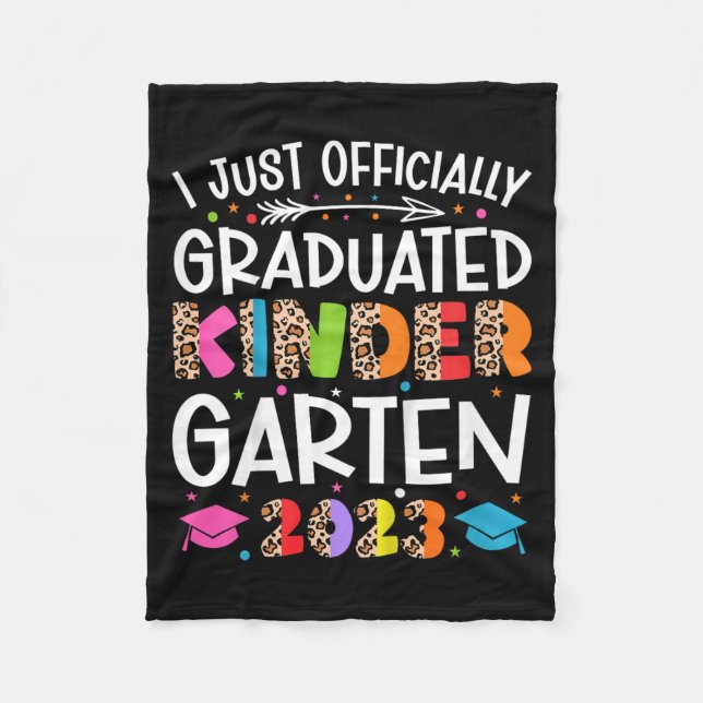I Offizieller Kindergarten Abschluss 202 Fleecedecke (Vorderseite)