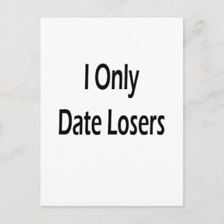 I only date Loaders Postkarte