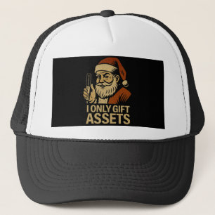 I Only Gift Assets™ Crypto-Weihnachts-Drop Web3-Ge Truckerkappe