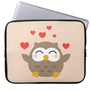 I Owl You Illustration Laptopschutzhülle