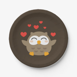 I Owl You Illustration Pappteller