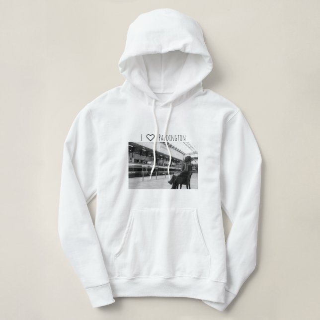 I ♡ PADDINGTON HOODIE (Design vorne)