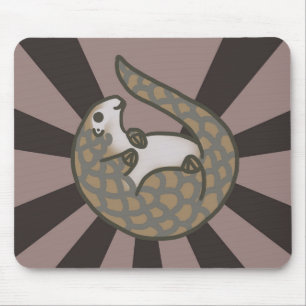 ❤ I Pangolins Mousepad