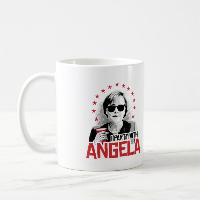 I Party mit Angela - - Tasse (Links)