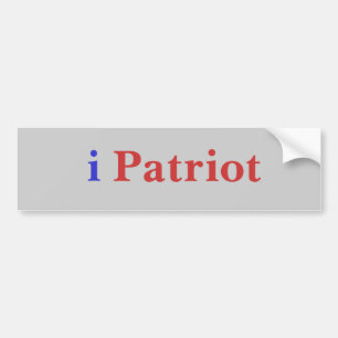 I, Patriot Autoaufkleber