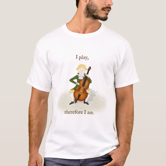 "I Play darum I Am" T-Shirt (Vorderseite)
